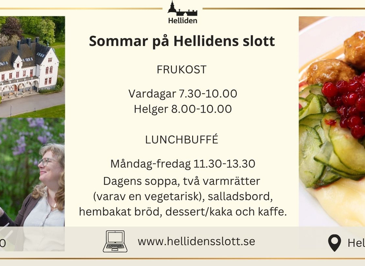 Sommarlovsfrukost på Hellidens slott