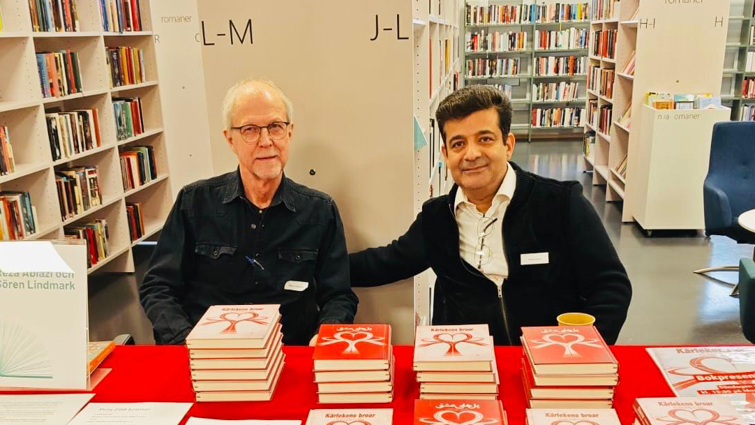 Poesikväll med Reza Abiazi och Sören Lindmark