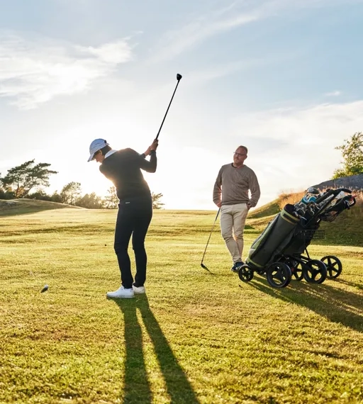 Golfare på Skaftö Golfklubb