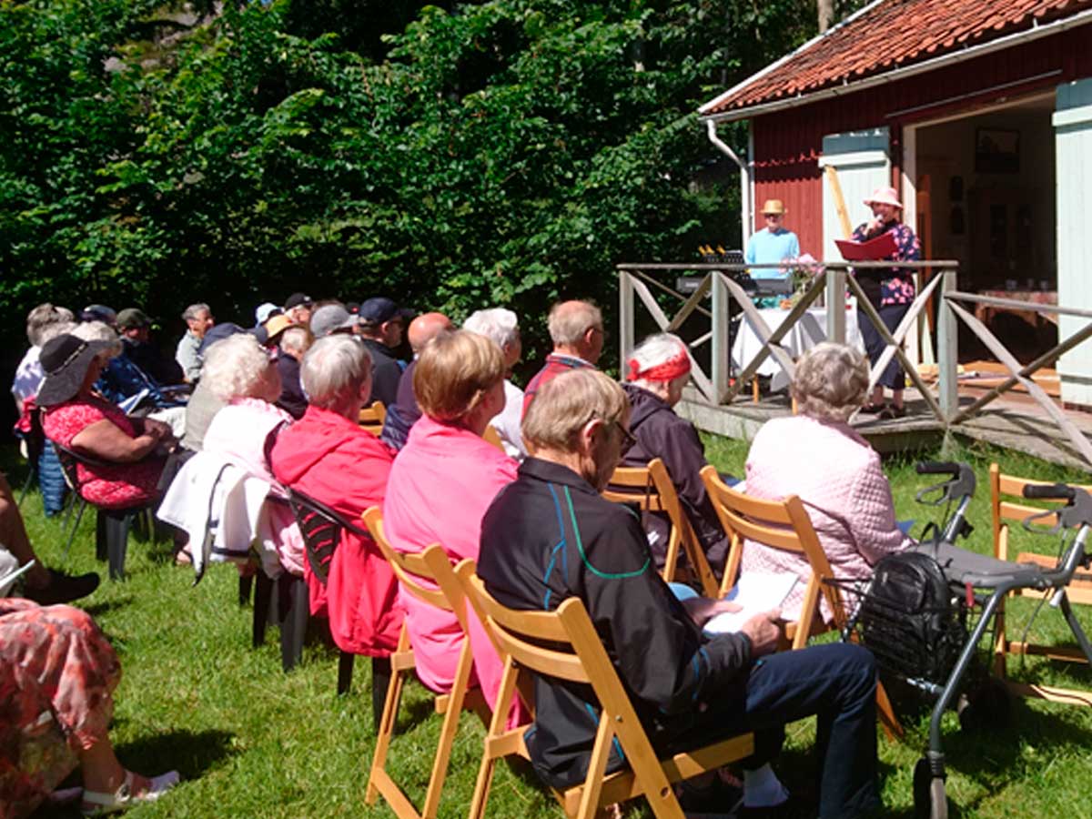 Midsommargudstjänst vid Hembygdsgården
