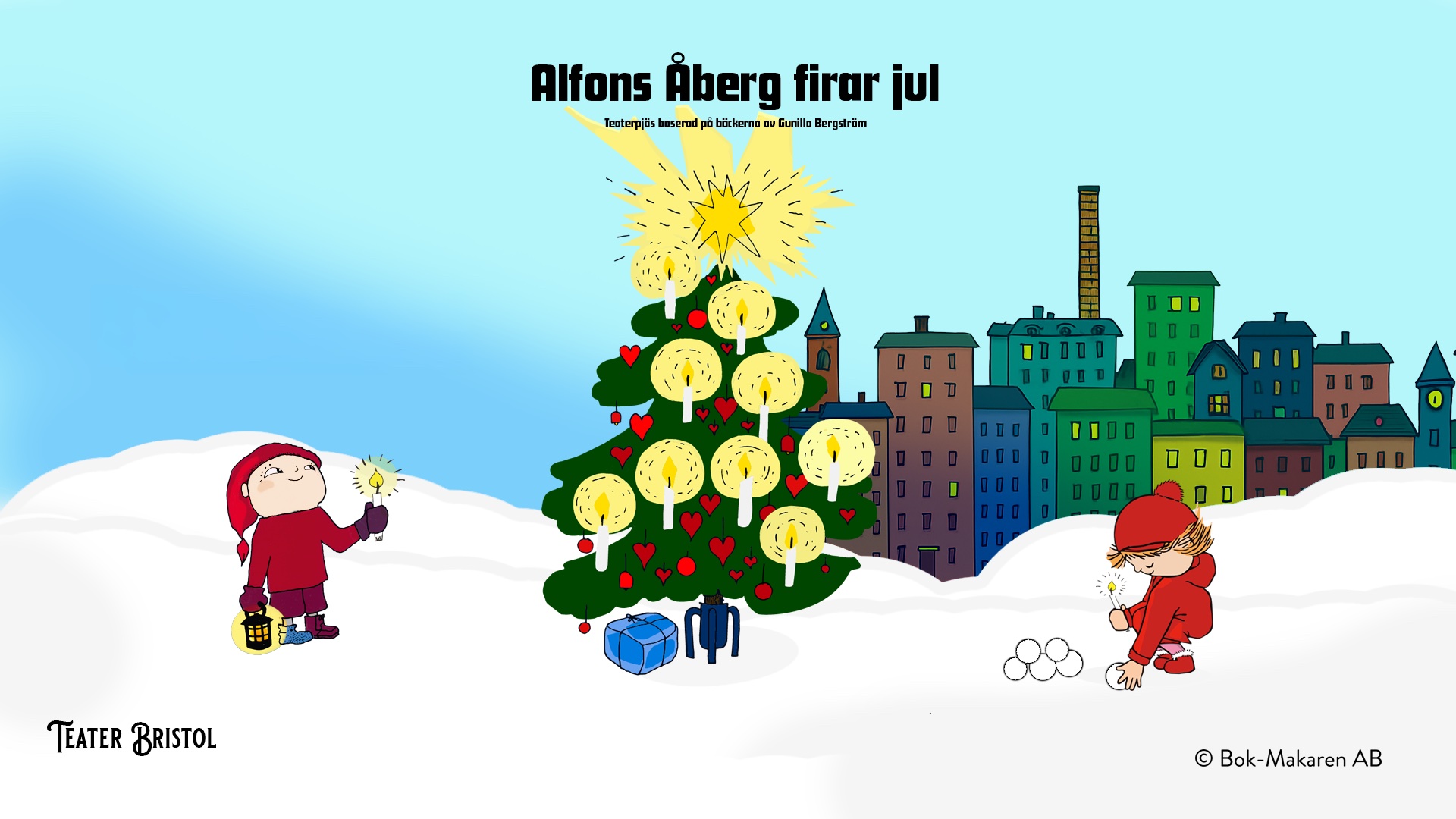 Alfons Åberg firar jul