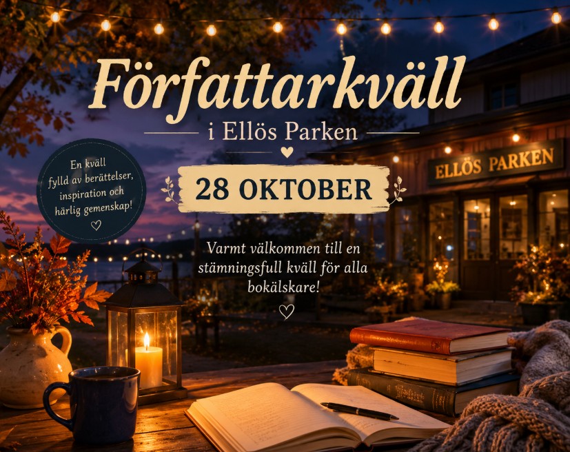 Onsdagsfoajén - författarkväll