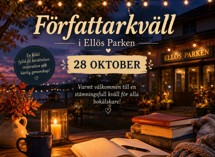 Onsdagsfoajén - författarkväll