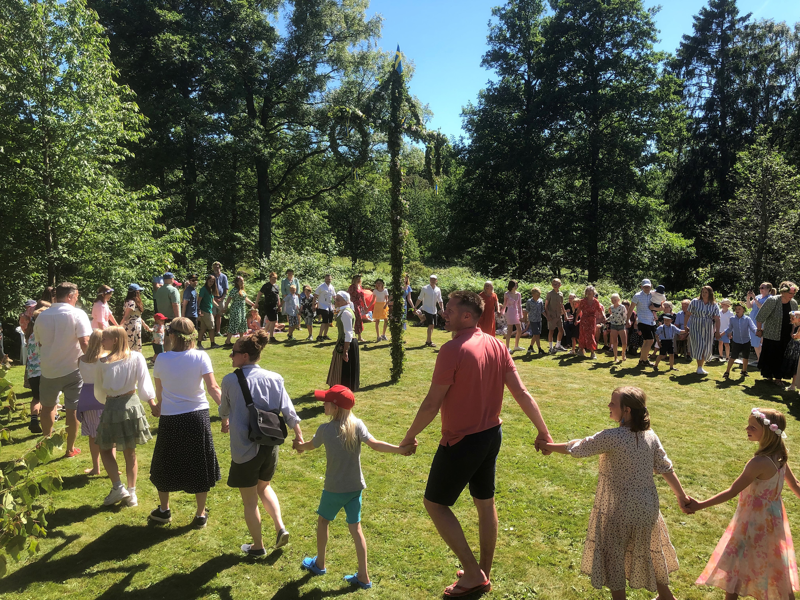 Midsommarfirande vid Ljungstorps Bygdegård