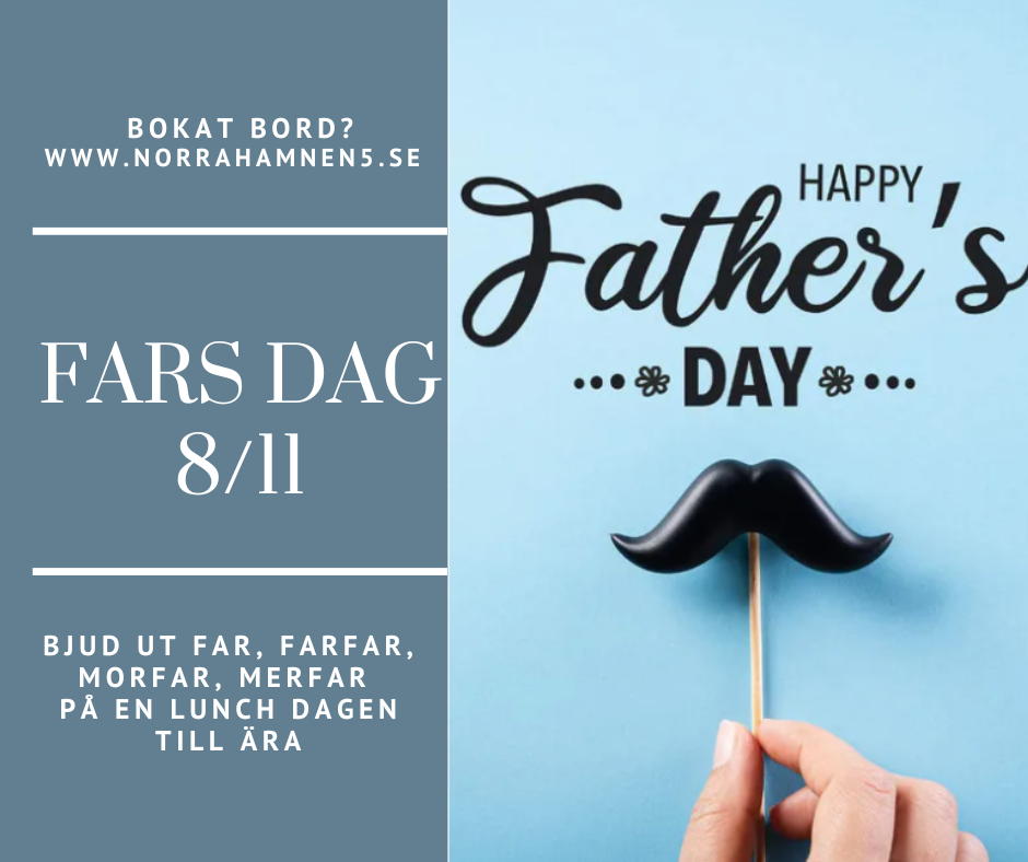 Fars dag lunch
