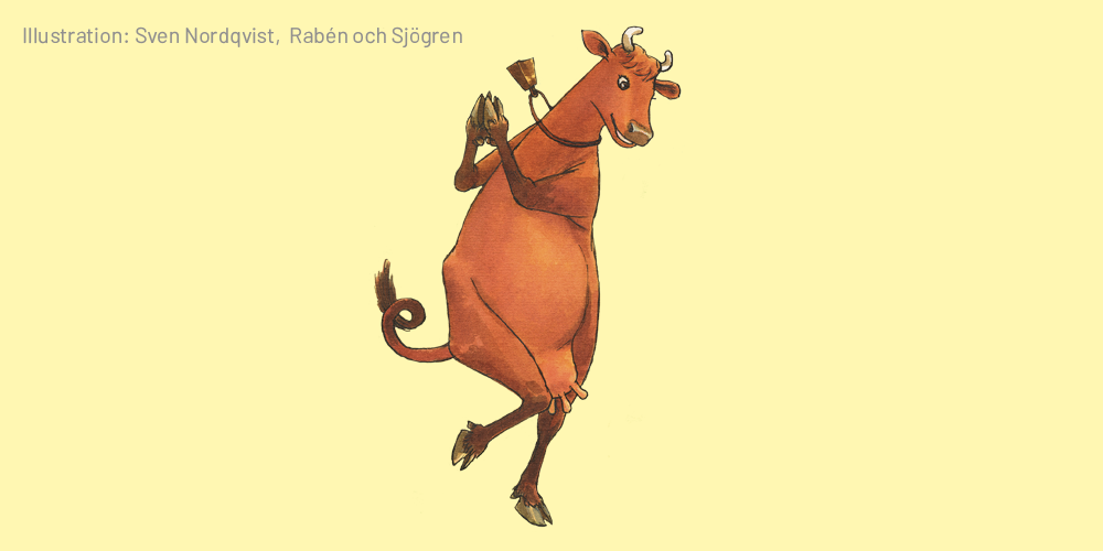 Mamma Mu på biblioteket 