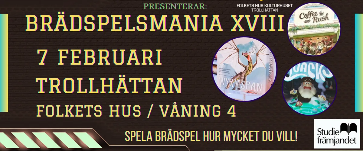 Brädspelsmania XVIII
