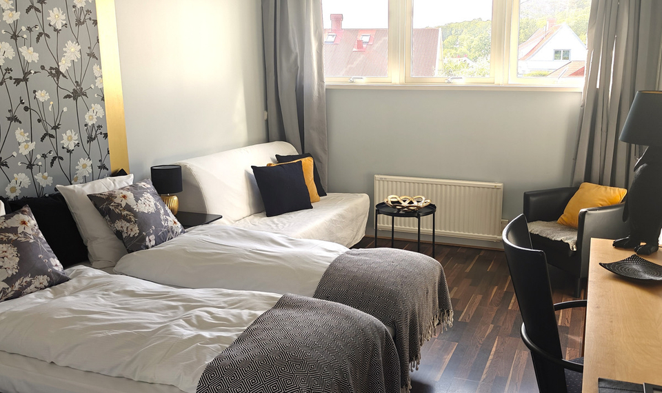 Hotellrum på Nösundsgården