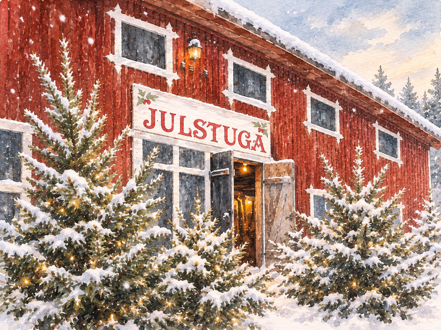 Julmarknad på Vikaryd