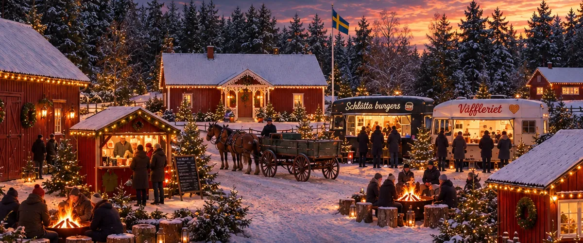 Julmarknad hos Settergrens Julgranar