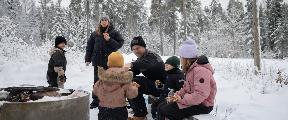 Grillplats vid Slalombacken