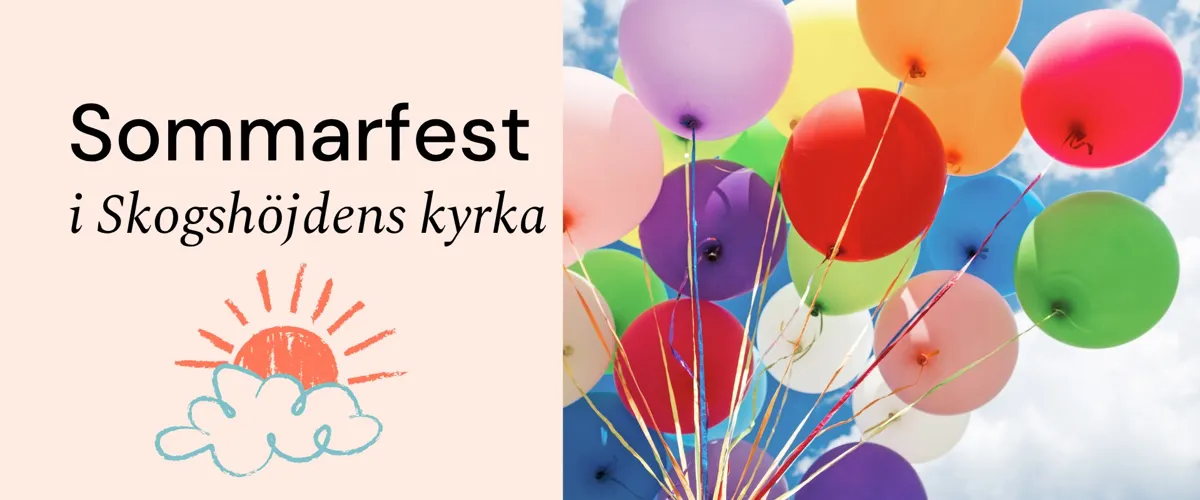 Sommarfest i Skogshöjdens kyrka