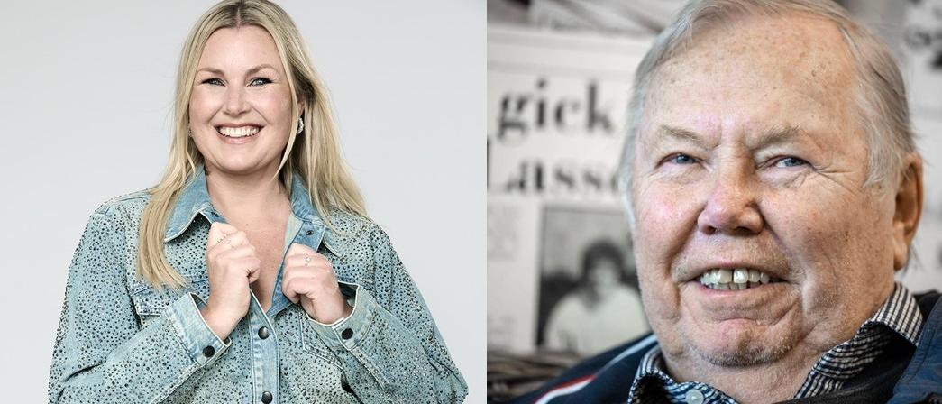 Bert Karlsson och Elisa Lindström