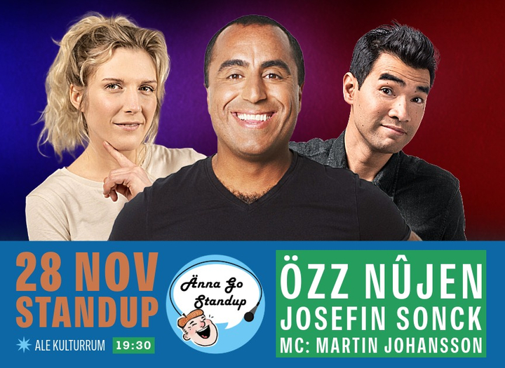 Standup med Özz Nüjen och Josefin Sonck