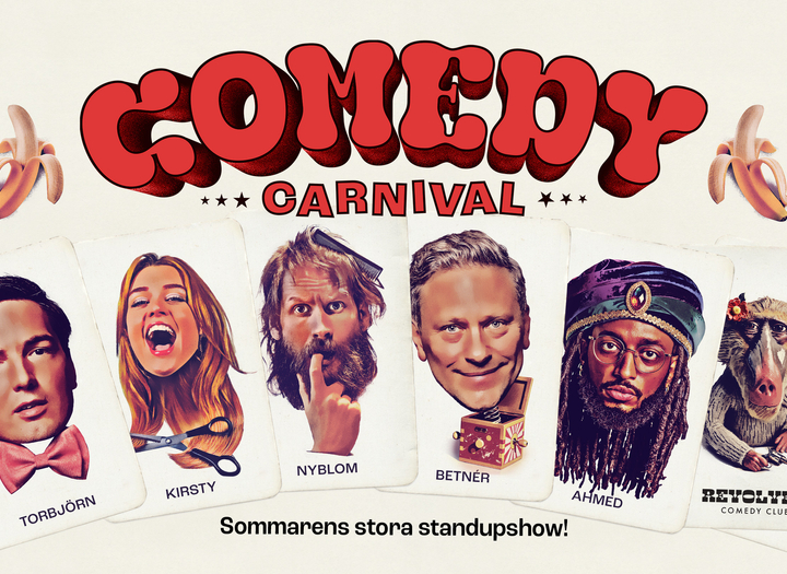Comedy Carnival kommer till Hunnebostrand!
