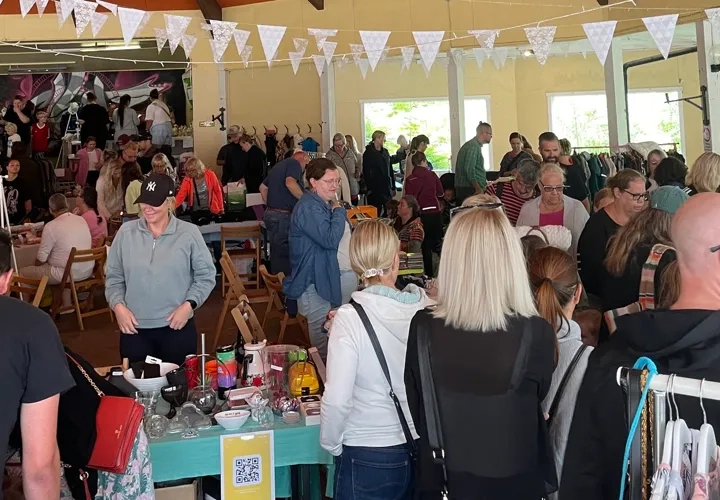 Loppis på Dalaborgsparken