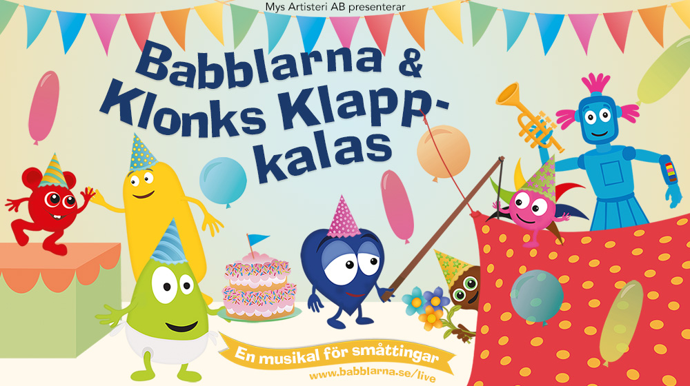 Babblarna & Klonks Klapp - Kalas