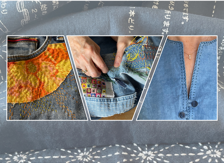 Sashiko workshop, kl 16:30 - 18
