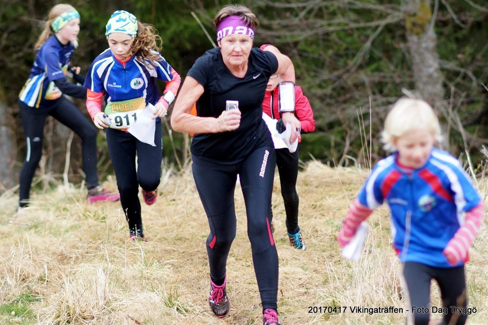 Vikingaträffen, orienteringstävling annandag påsk