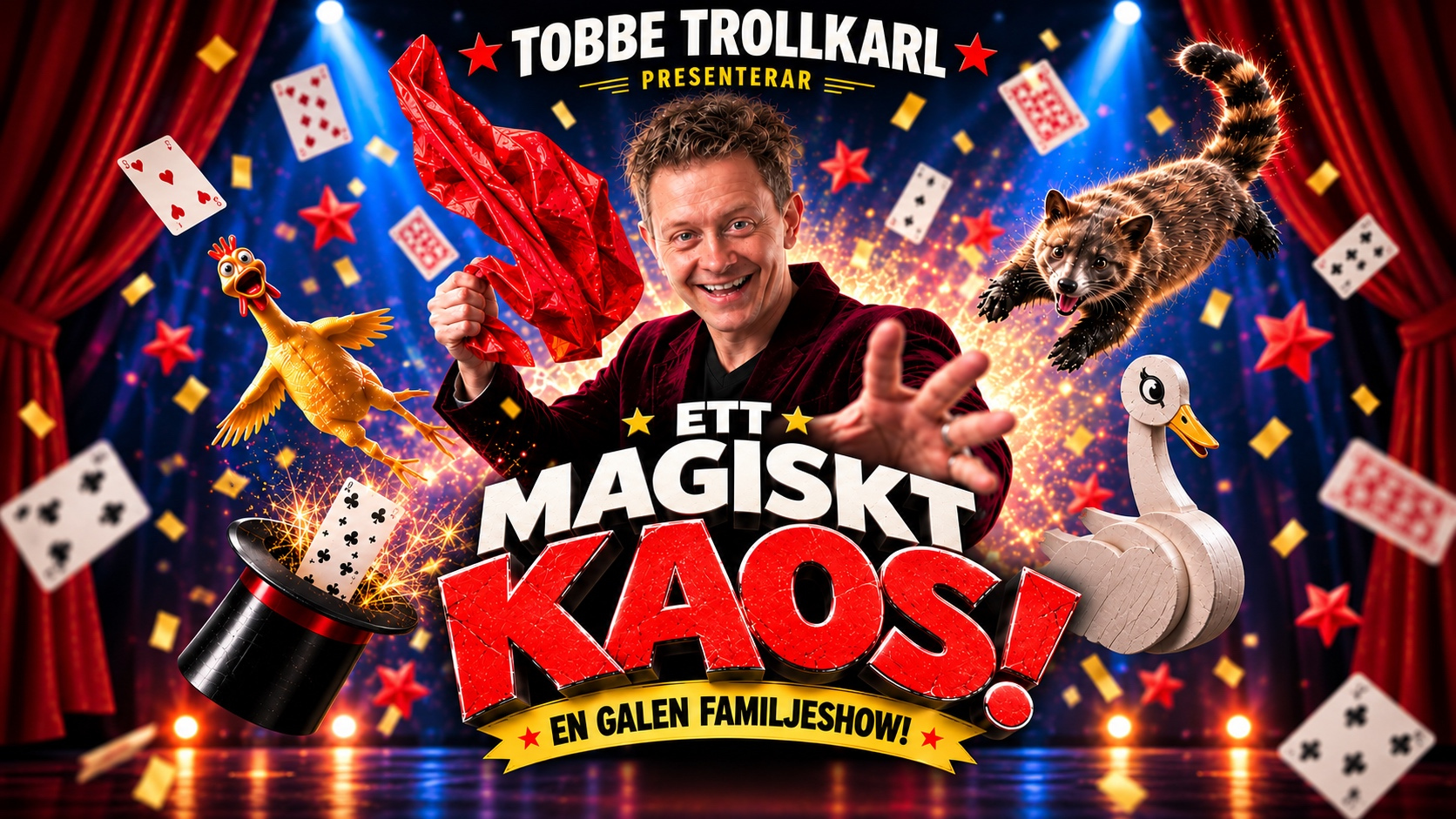 Ett magiskt KAOS! med Tobbe Trollkarl