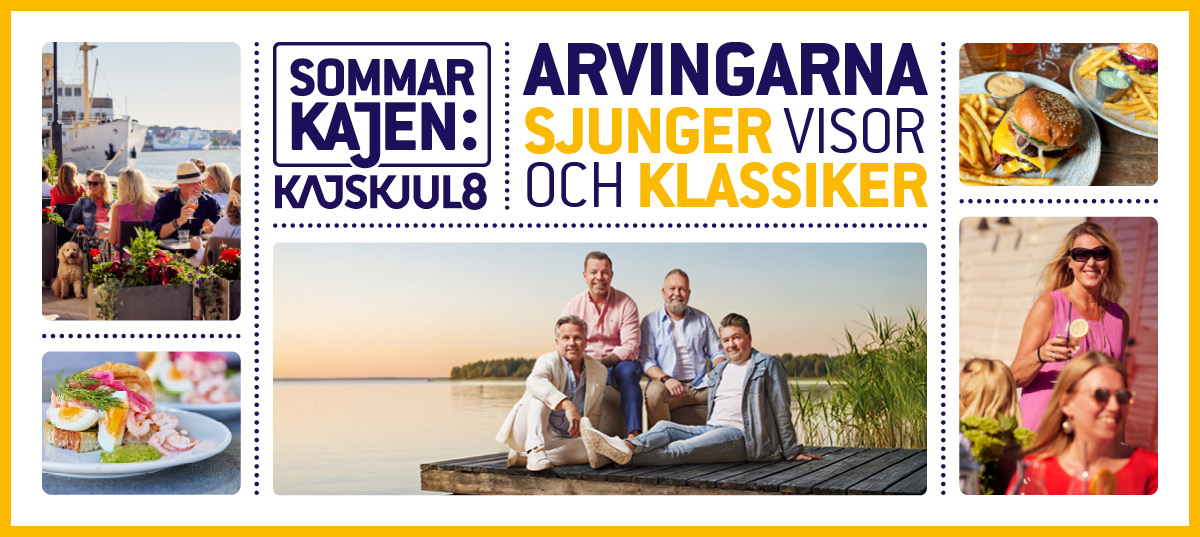 Sommarkajen - Arvingarna sjunger visor & klassiker