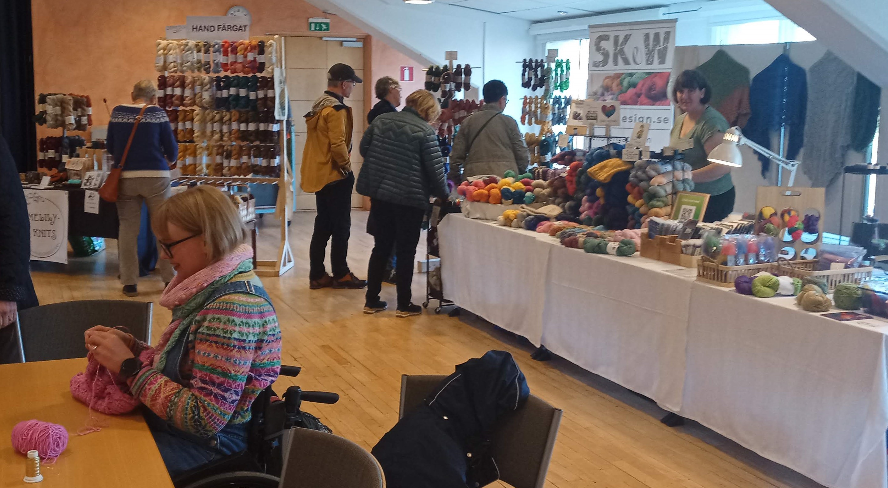 Stick och Spinnfest i Rydal
