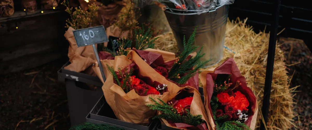 Julmarknad i hembygdsparken