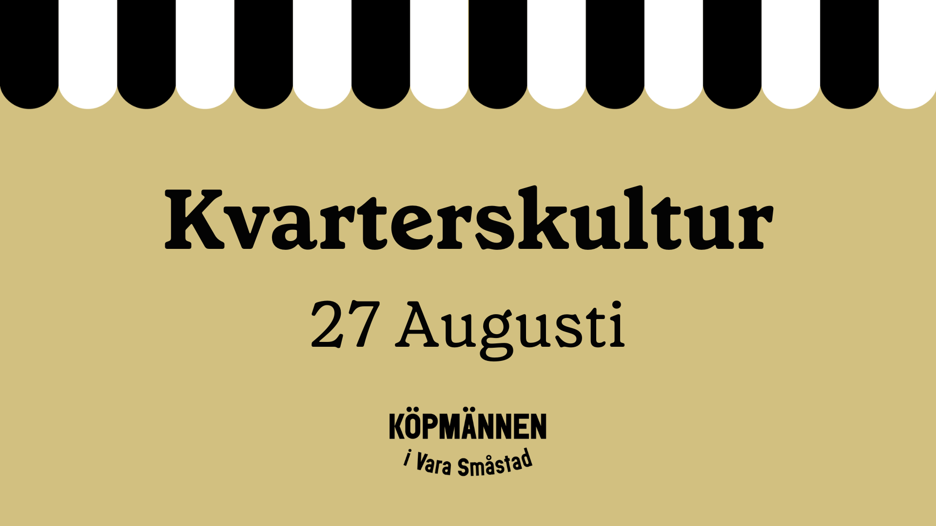 Småstadsfestivalen Kvarterskultur