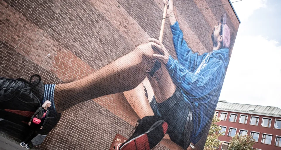 Street art in Borås
