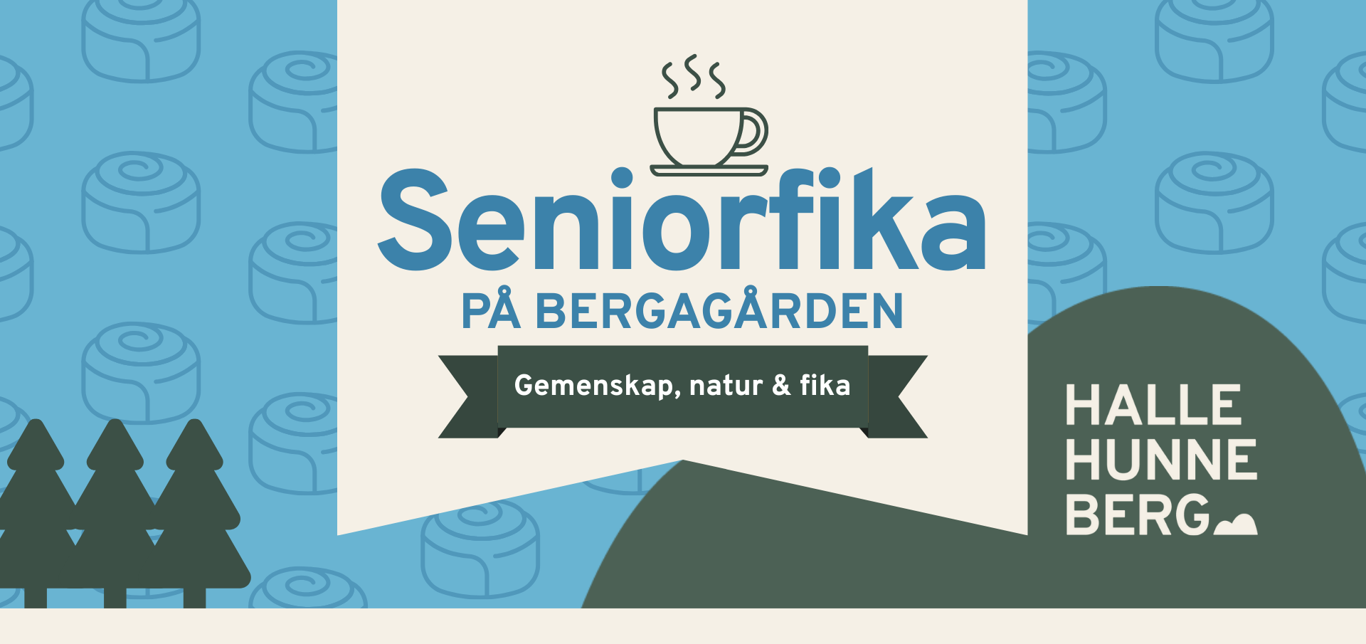 Seniorfika på Hunneberg