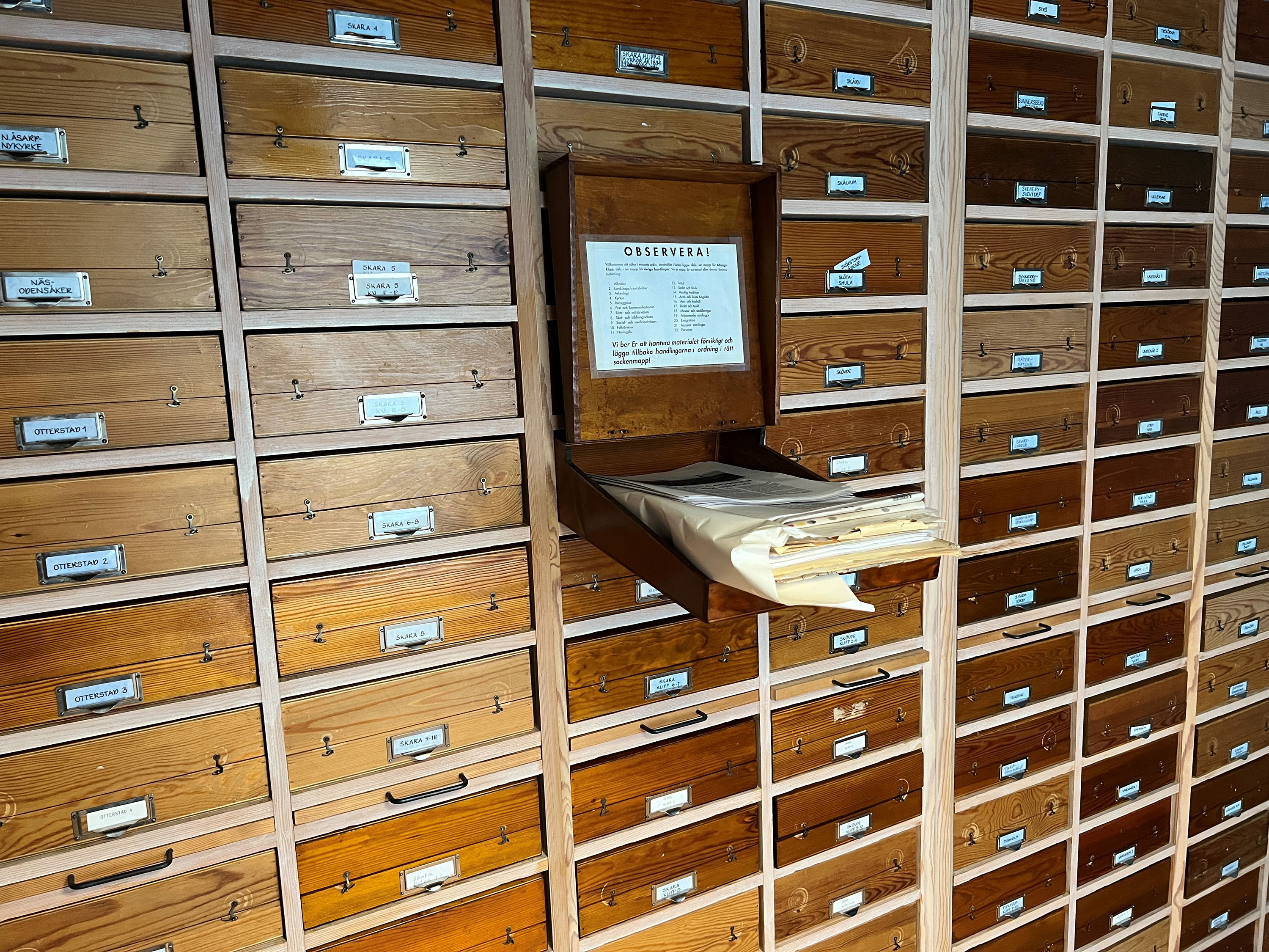 Öppet bibliotek och sockenarkiv