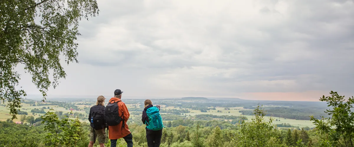 Vandring till Kungslena borgruin