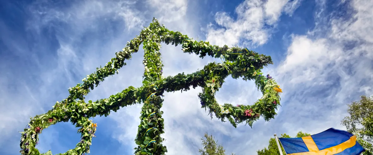 Midsommarfirande i Grönemad