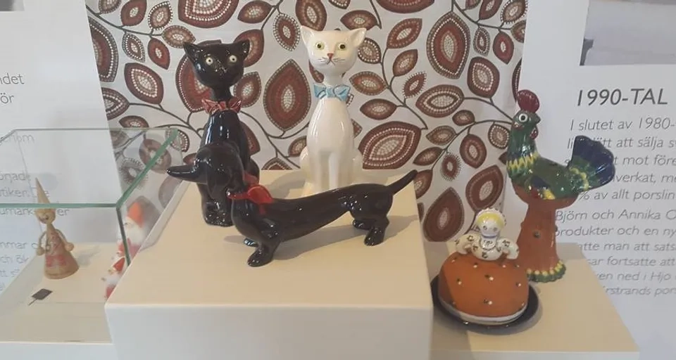 Utställning Guldkrokens Keramik i Kulturkvarteret Pedagogen i Hjo 2016