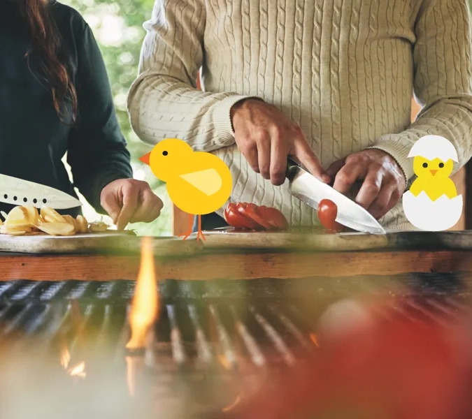 Påsk i Dalsland med matlagning.