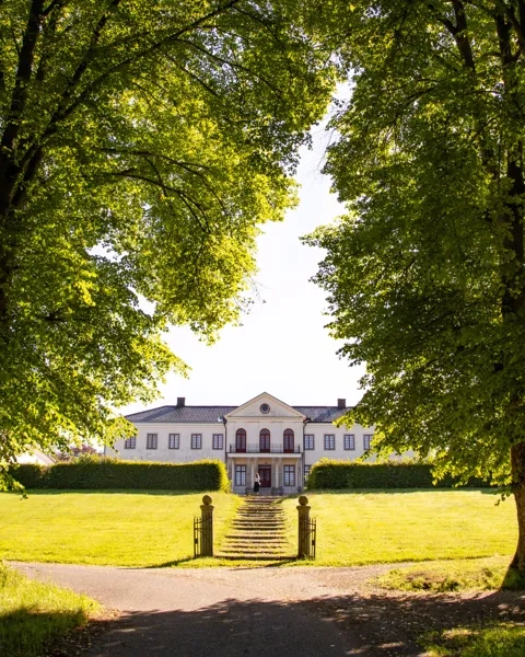 Nääs Slott sett utifrån.