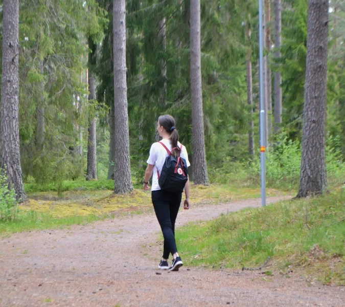 promenadspår i Rankås