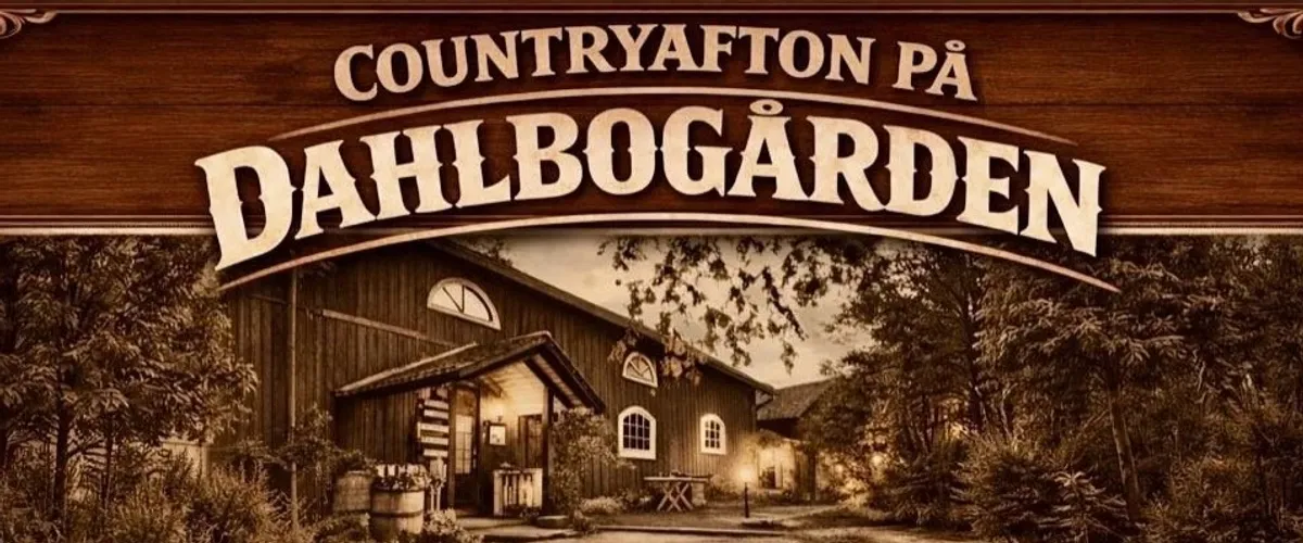 Countryafton på Dahlbogården