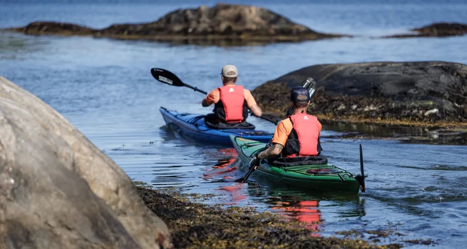 Kajak tillsammans med Koster Adventure
