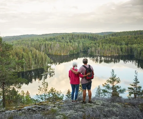 Par som vandrar i Dalsland