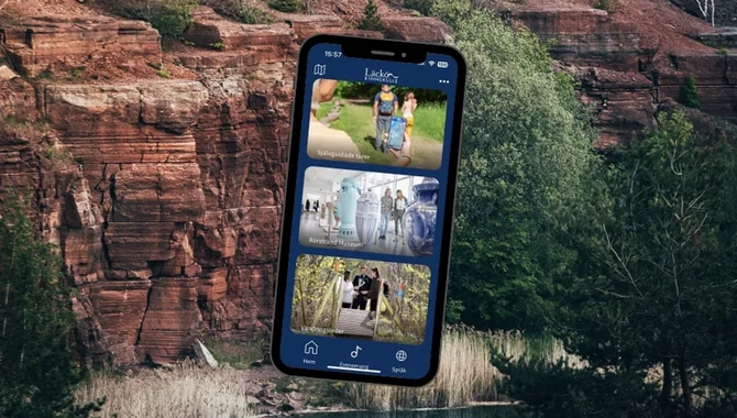 destination läckö kinnekulles app i natur
