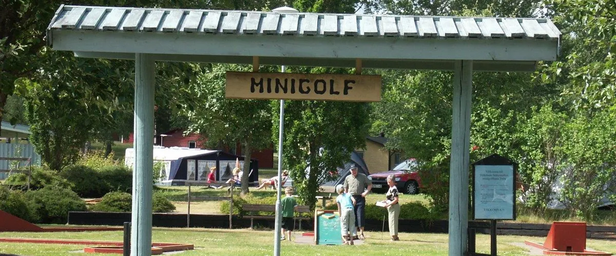 Minigolf på Hökensås