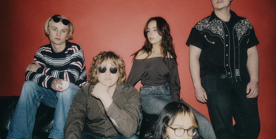 Bild på rockgrupp