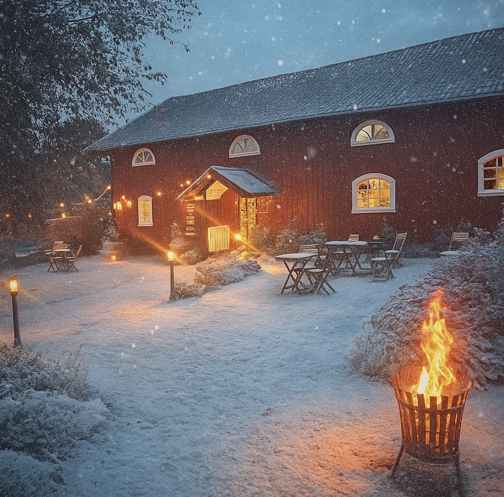 Julmarknad på Dahlbogården 