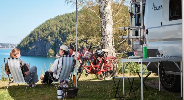 Vardagsögonblick från en camping.