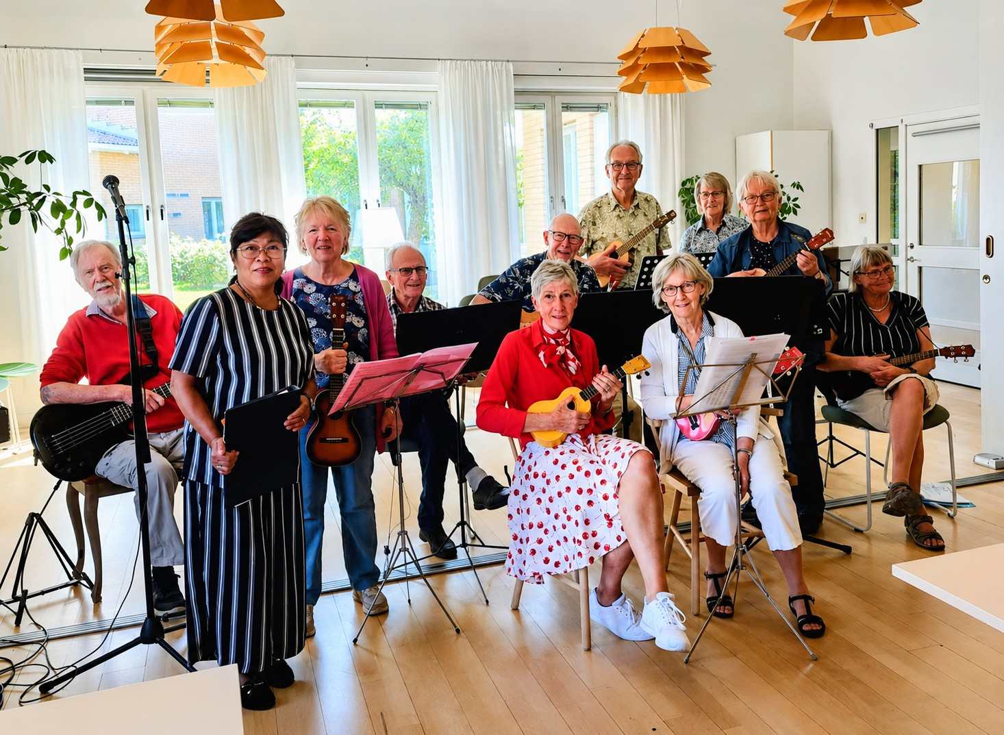 Friluftsgudstjänst med mycket musik