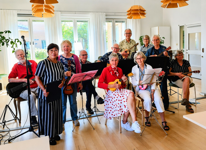 Friluftsgudstjänst med mycket musik