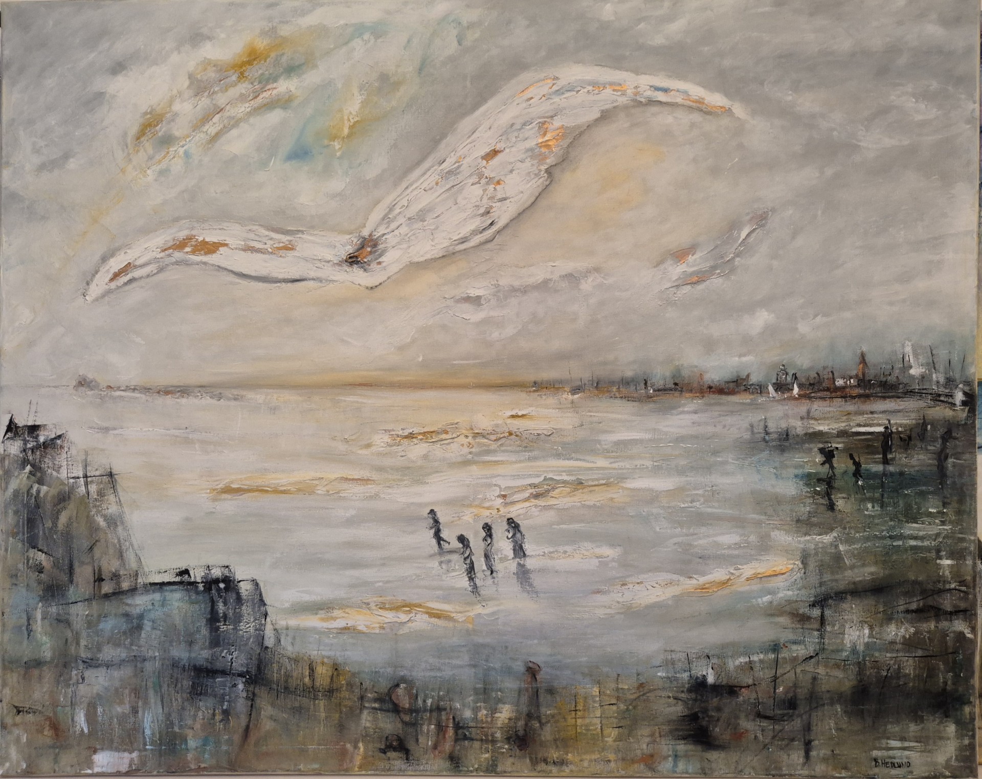Birgitta Hedström i Galleri Lila Huset