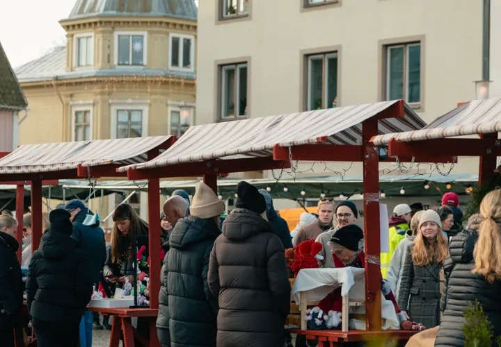 Ställ ut på Hjo Julmarknad