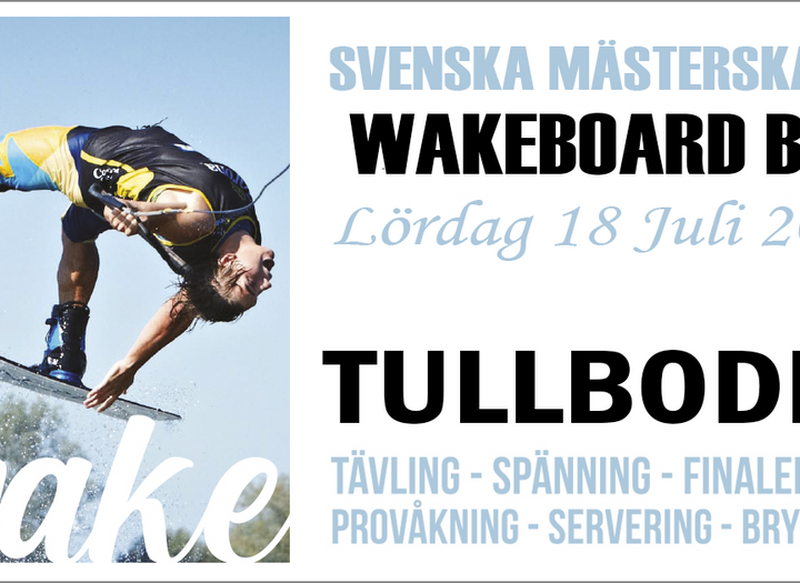 Wakeboard-SM efter båt